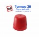 Tampa 28 copo reduzido