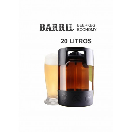 BARRIL PET BEERKEG ECONOMY G8 20 LITROS