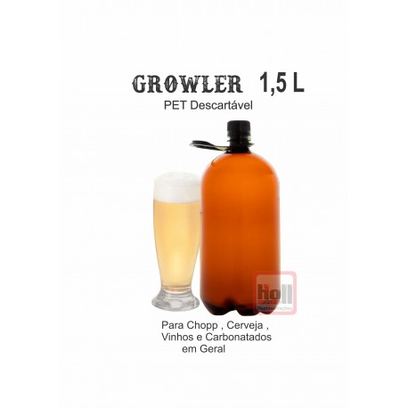 GROWLER PET 1,5 LITROS