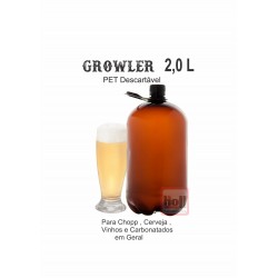 GROWLER PET 2 LITROS