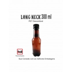 LONG NECK PET 300 ML