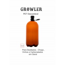 GROWLER PET 1 LITRO