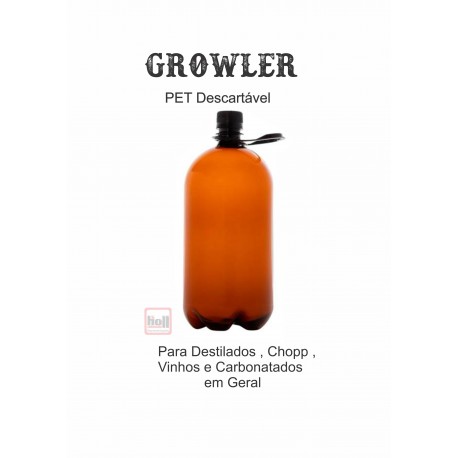 GROWLER PET 1 LITRO