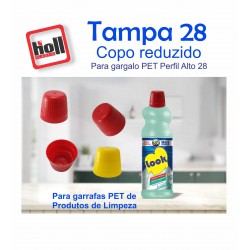 Tampa 28 copo reduzido