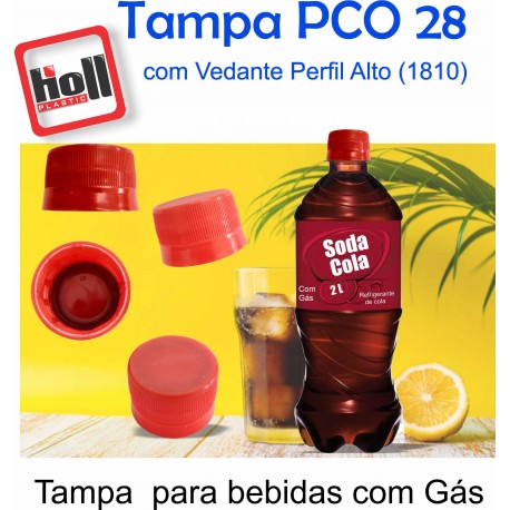 Tampa pco 28 com vedante Perfil Alto 1810 