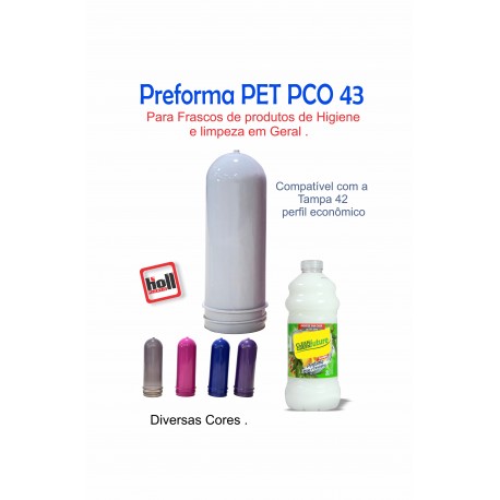 Preformas PET Finish 43