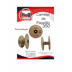 Carretel de papelão